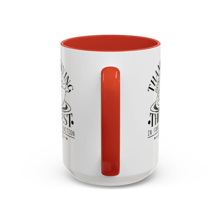 Family Dysfunction - Accent Coffee Mug (11, 15oz)