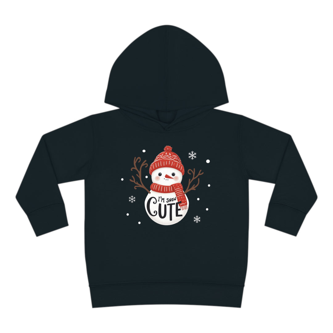 Snow Cute - Toddler Pullover Fleece Hoodie