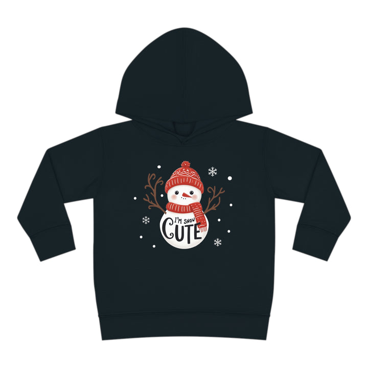 Snow Cute - Toddler Pullover Fleece Hoodie