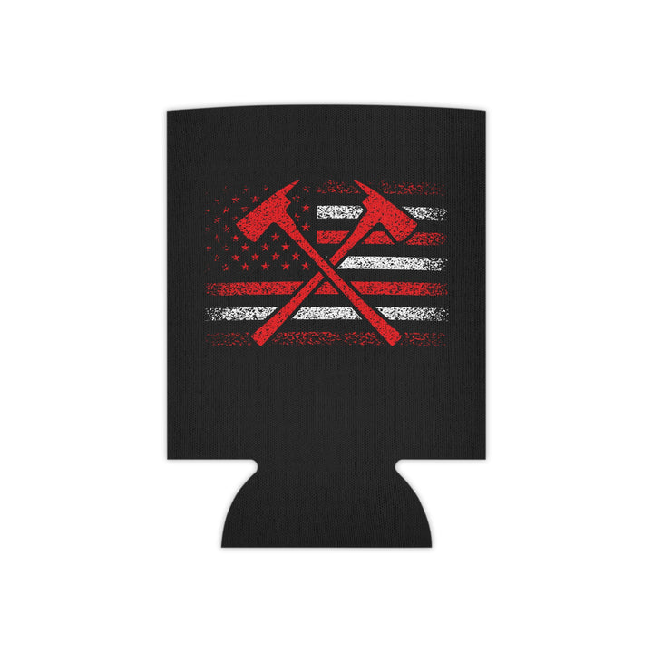 Firefighter American Flag - Can Cooler
