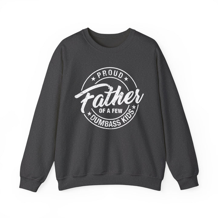 Proud Father - Unisex Heavy Blend™ Crewneck Sweatshirt