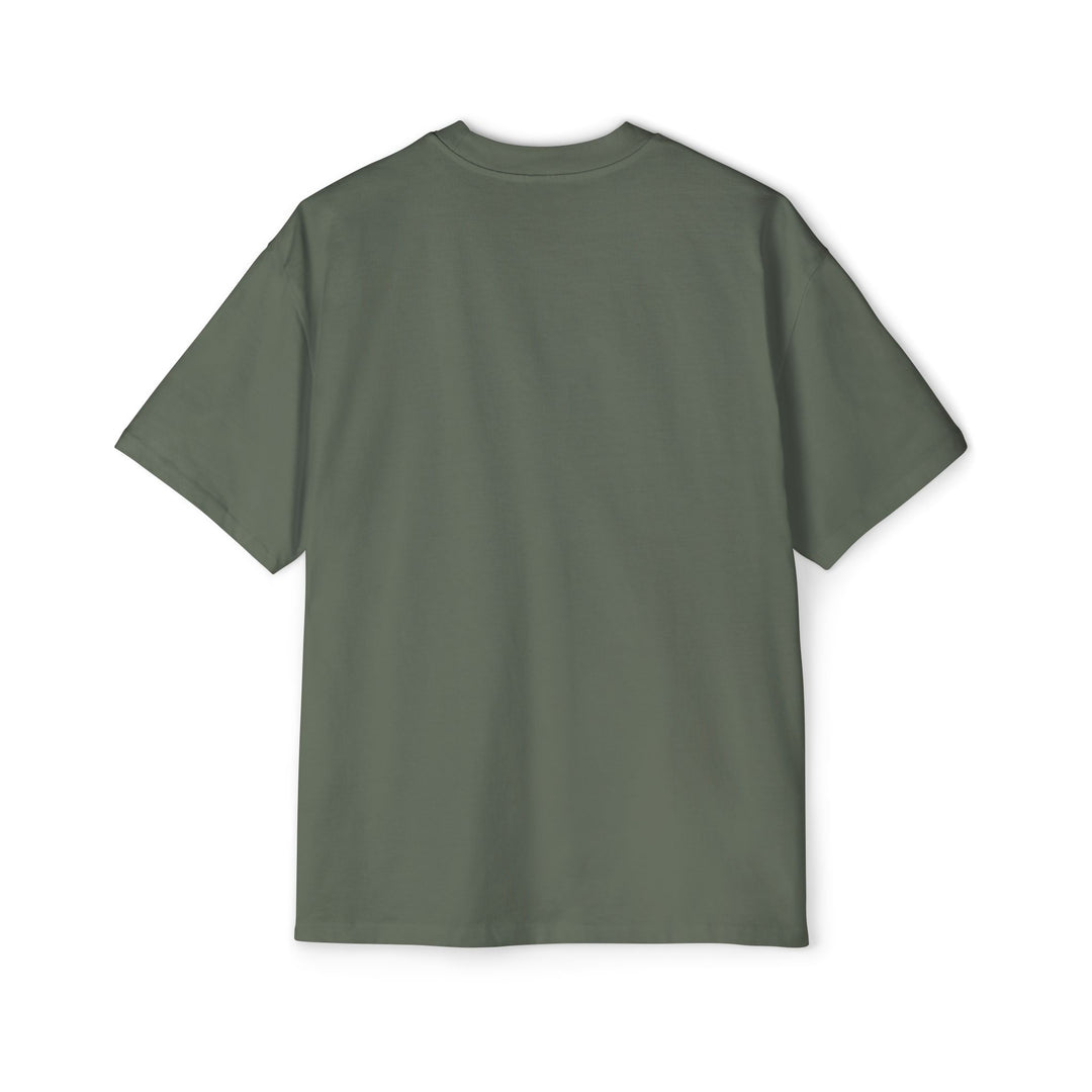 Beer Santa - Men's Heavy Oversized Tee
