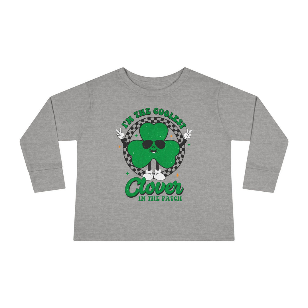 Coolest Clover - Toddler Long Sleeve Tee