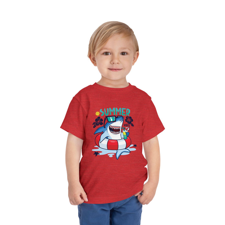 Shark Vibes - Toddler Short Sleeve Tee