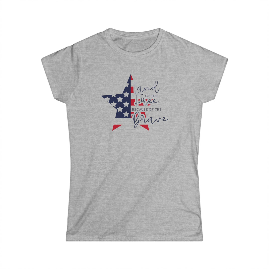 Land of The Free - Women's Softstyle Tee