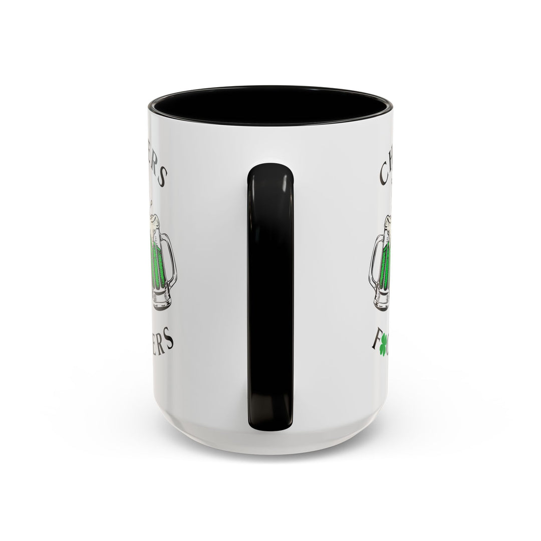 Cheers F*ckers - Accent Coffee Mug (11, 15oz)