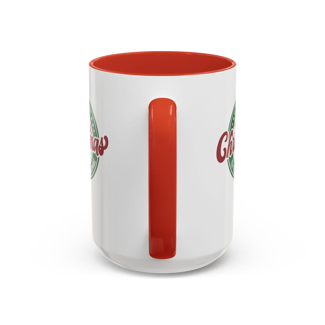 Merry Christmas Ya Filthy Animal - Accent Coffee Mug (11, 15oz)
