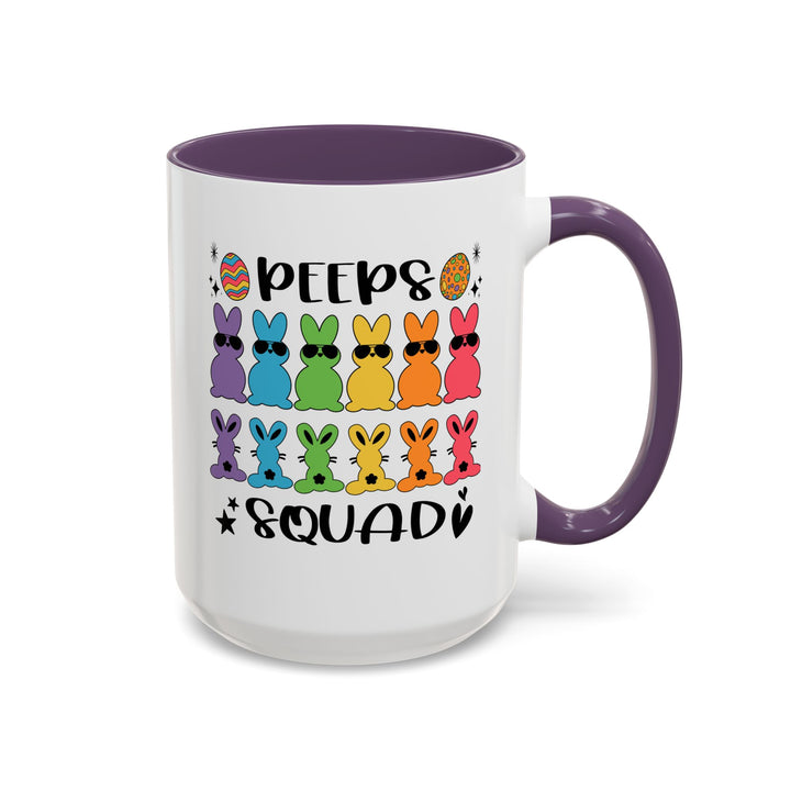 Peep Squad - Accent Coffee Mug (11, 15oz)