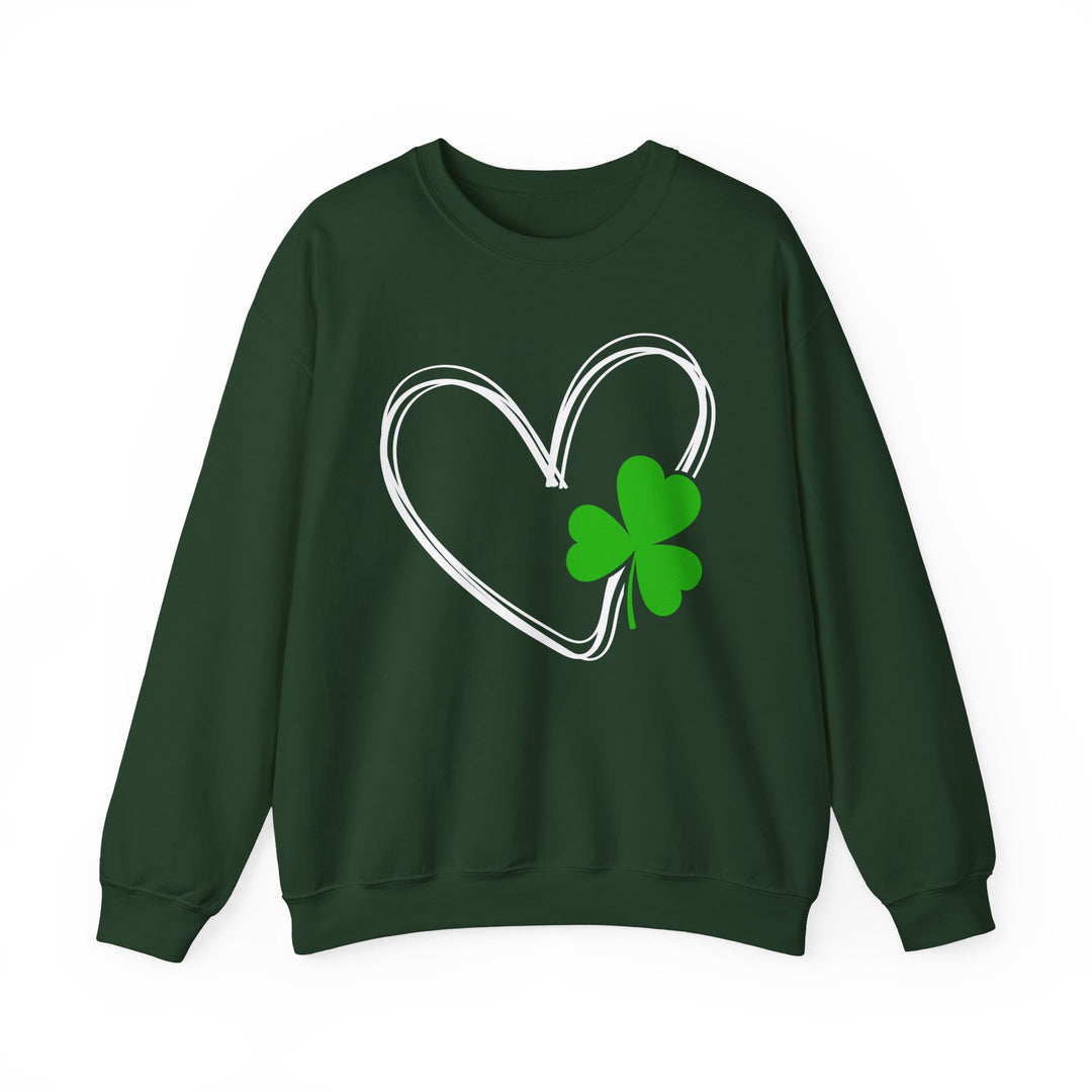 Heart & Clover - Unisex Heavy Blend™ Crewneck Sweatshirt