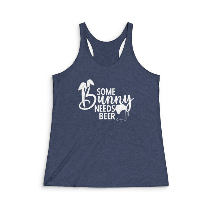 Some Bunny - Women's Tri-Blend Racerback Tank