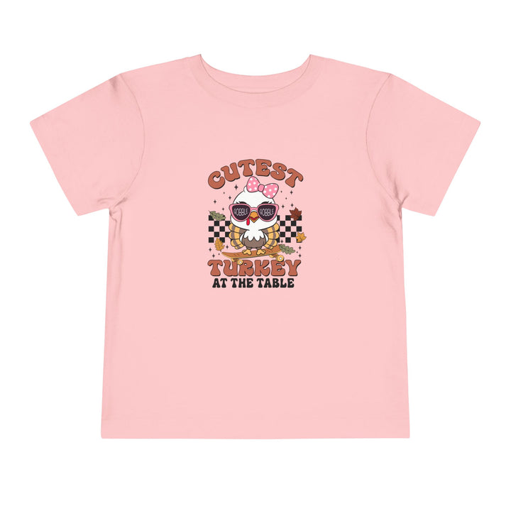 Cutest Turkey Girls -Toddler Short Sleeve Tee