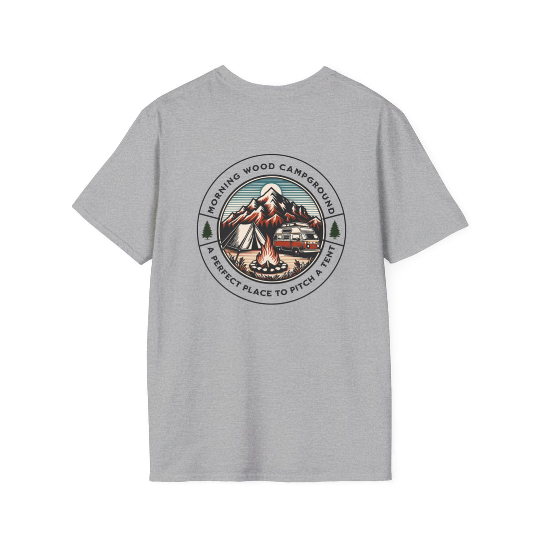 Morning Wood Campground - Unisex Softstyle T-Shirt