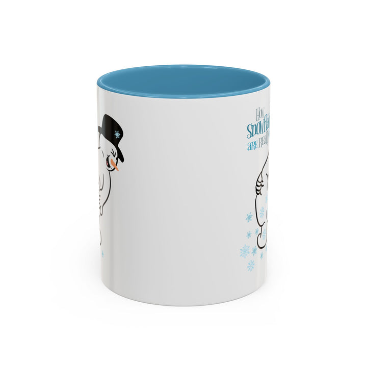 How Snowflakes Are Made - Accent Coffee Mug (11, 15oz)