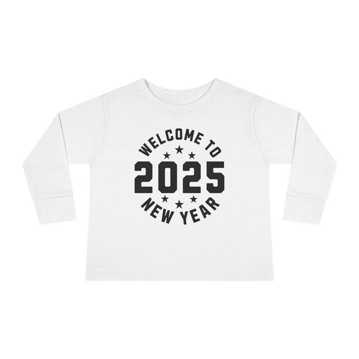 Welcome To 2025 - Toddler Long Sleeve Tee