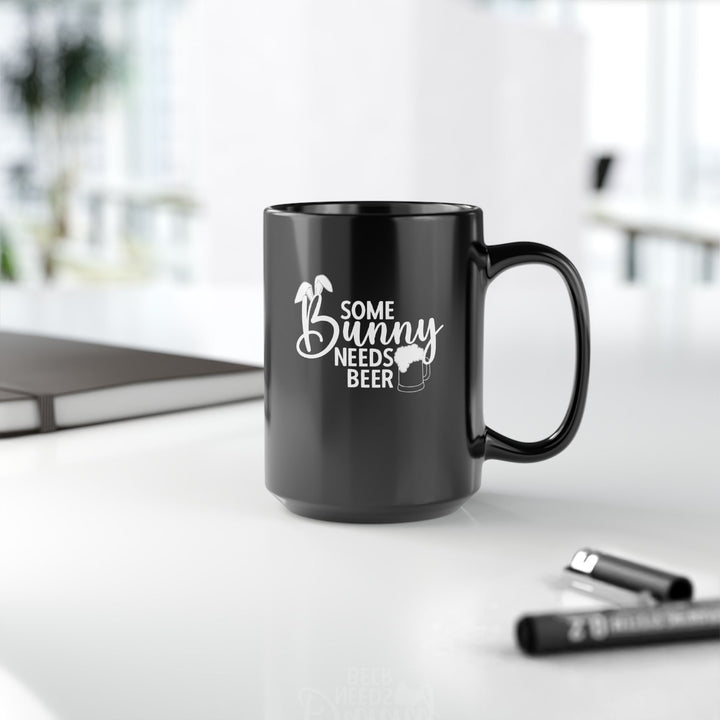 Some Bunny - Black Mug (11oz, 15oz)