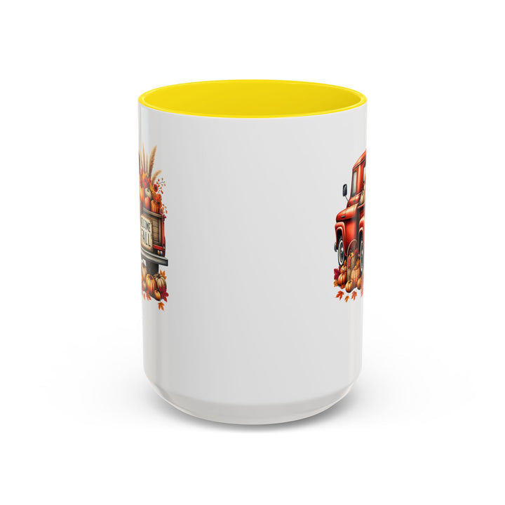 Welcome Fall - Accent Coffee Mug (11, 15oz)