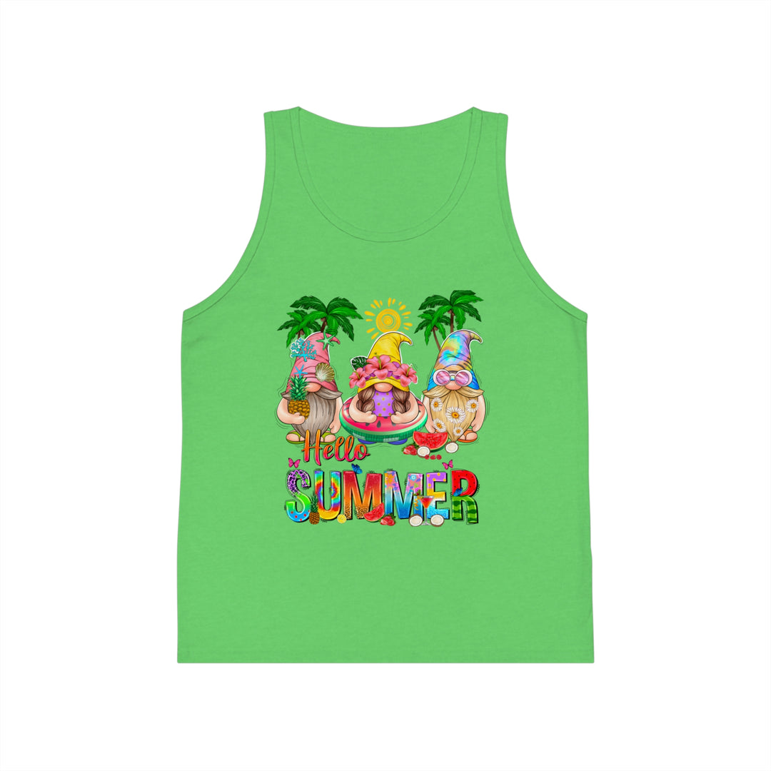 Summer Gnomes - Kid's Jersey Tank Top
