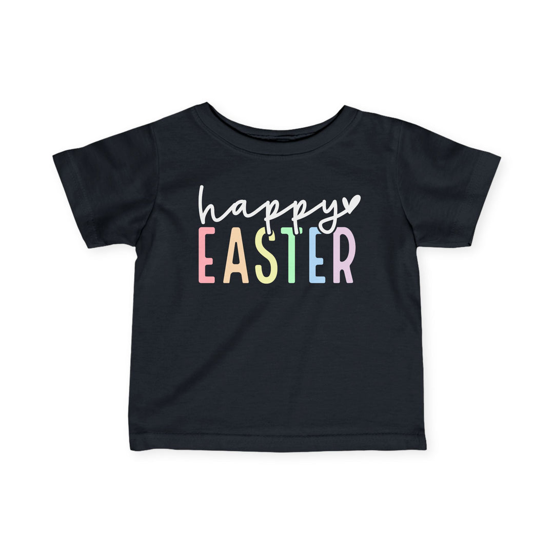 Pastel Happy Easter - Infant Fine Jersey Tee