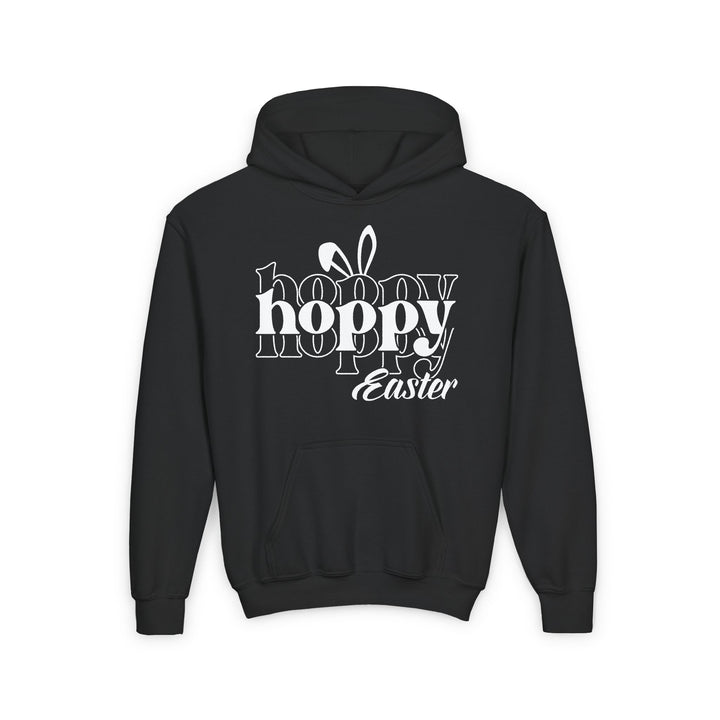 Hoppy Easter - Youth Heavy Blend Hooded Sweatshirt