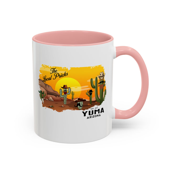 Local Pricks - Accent Coffee Mug (11, 15oz)