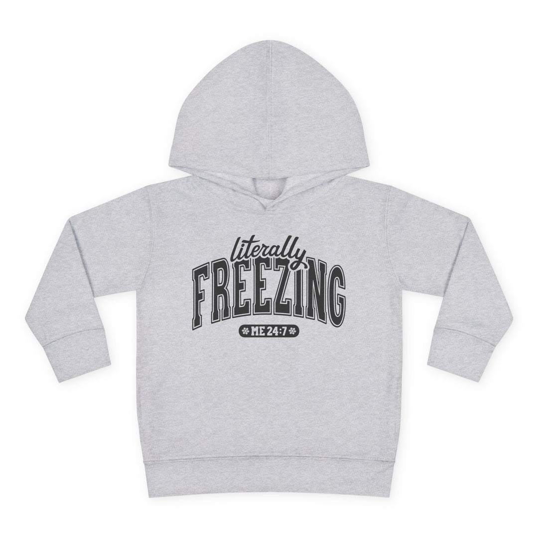 Literally Freezing - Toddler Pullover Fleece Hoodie