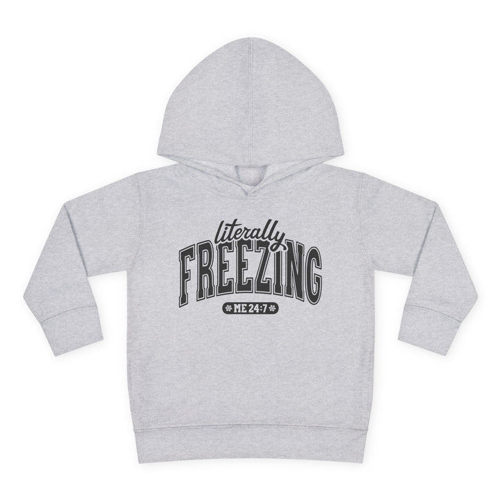 Literally Freezing - Toddler Pullover Fleece Hoodie