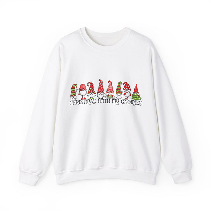 Christmas With My Gnomes - Unisex Heavy Blend™ Crewneck Sweatshirt