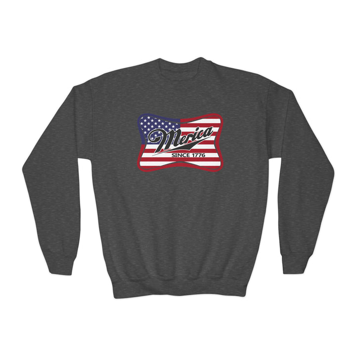 Merica - Youth Crewneck Sweatshirt