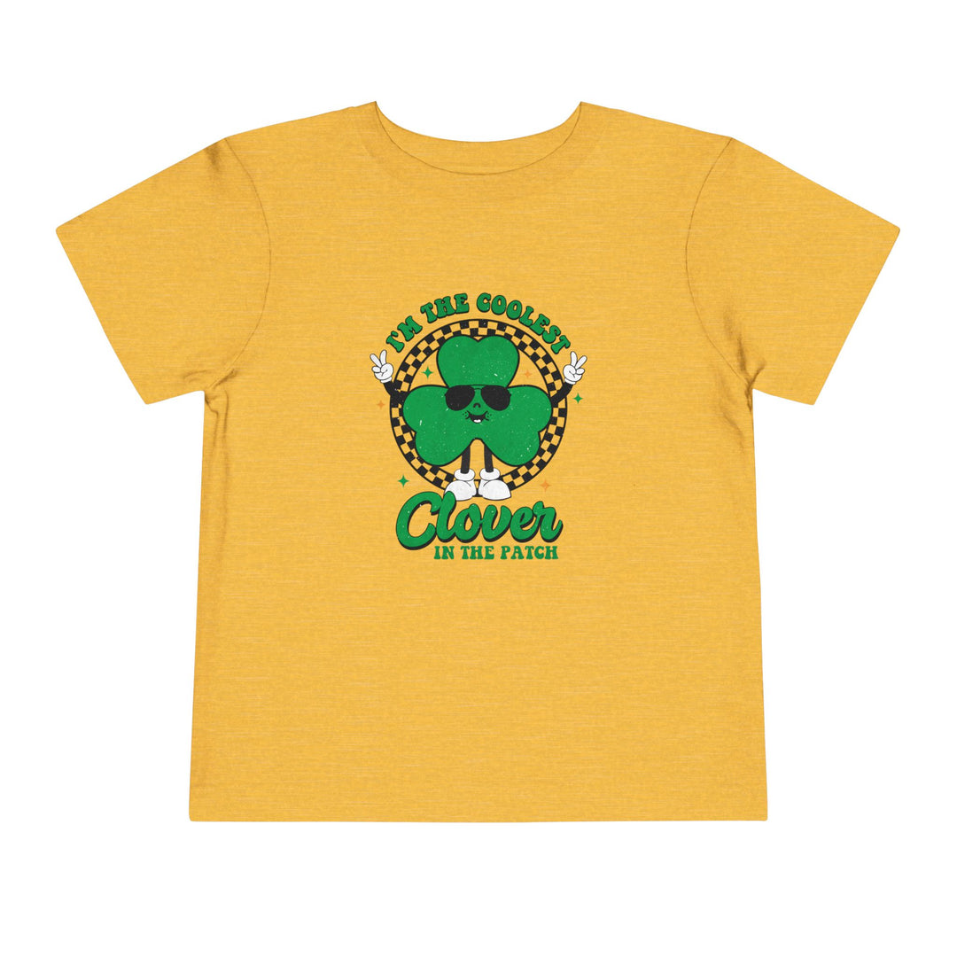 Coolest Clover- Toddler Short Sleeve Tee