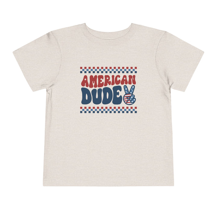 American Dude - Toddler Short Sleeve Tee