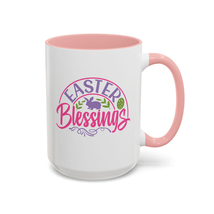 Easter Blessings - Accent Coffee Mug (11, 15oz)