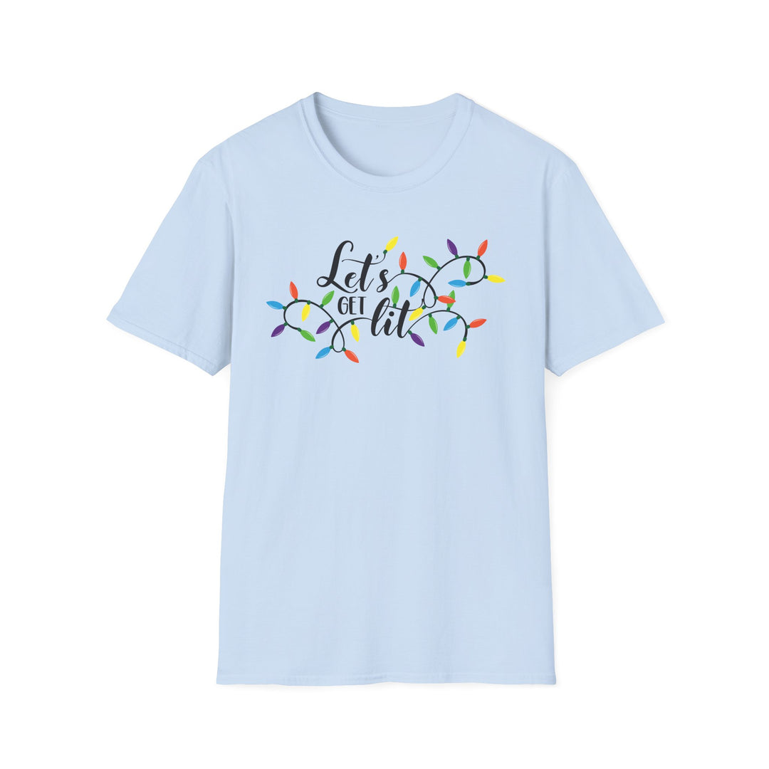 Let's Get Lit - Unisex Softstyle T-Shirt
