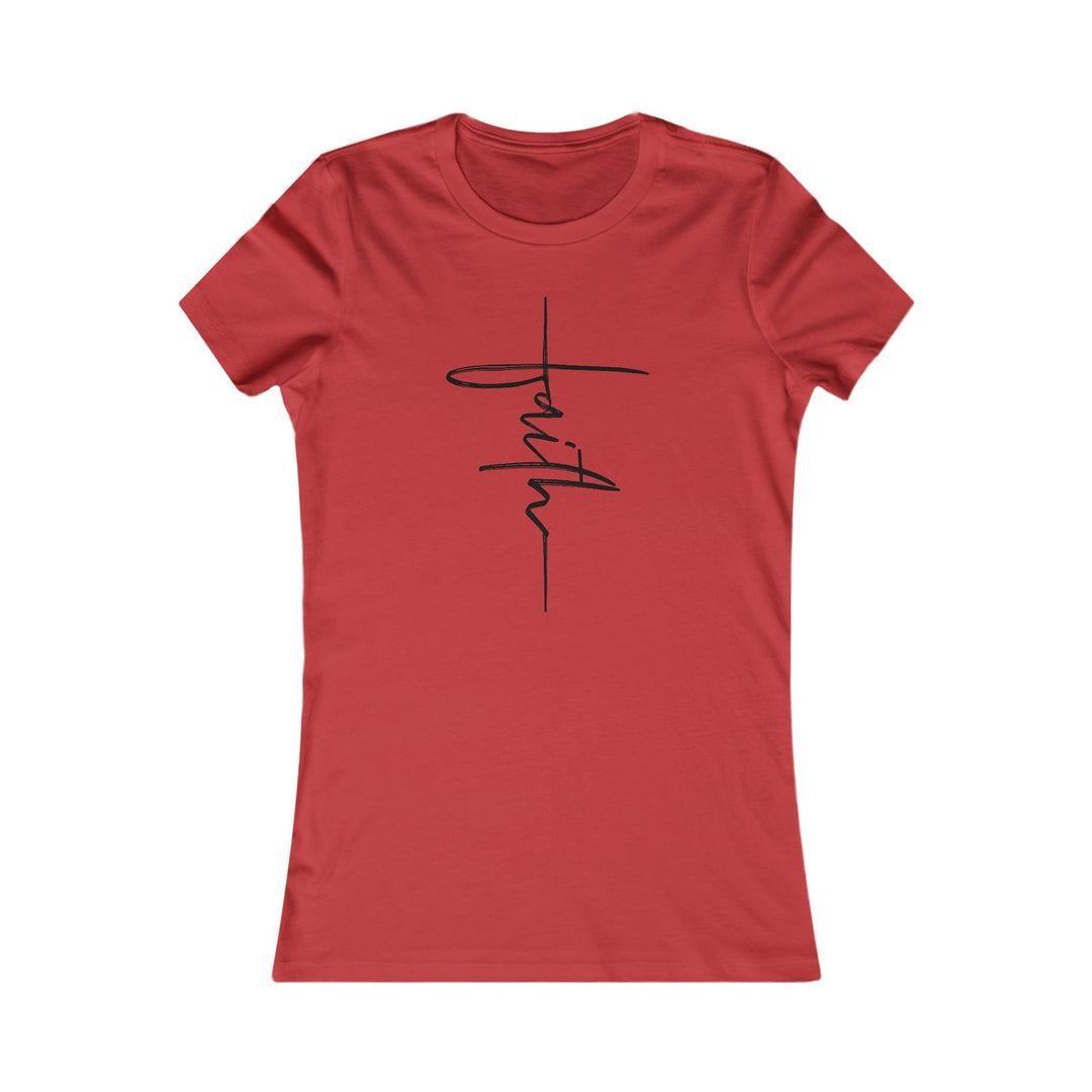 Faith Cross - Women's Favorite Tee