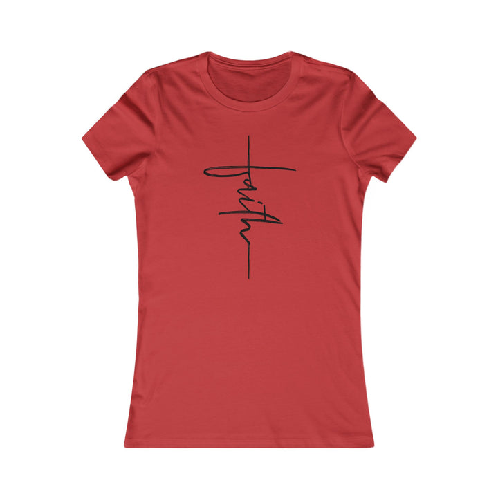 Faith Cross - Women's Favorite Tee