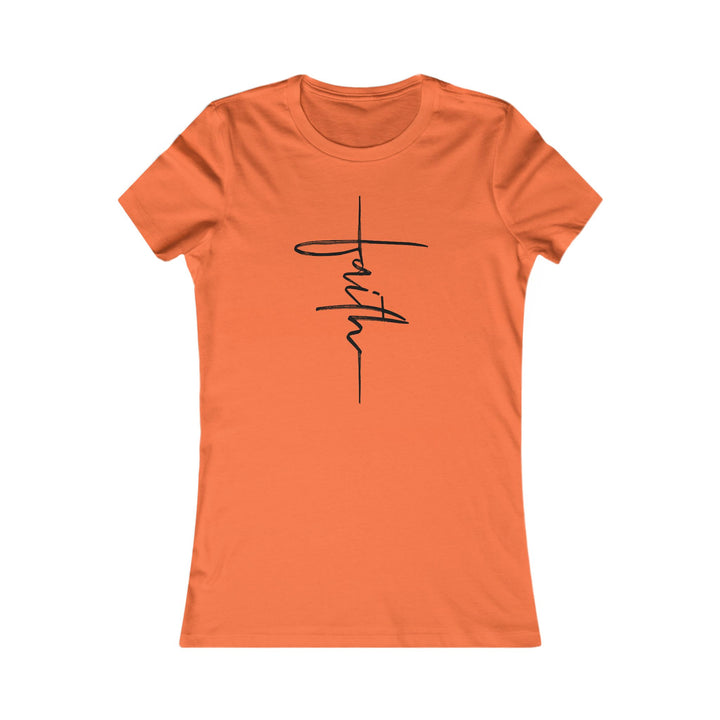 Faith Cross - Women's Favorite Tee