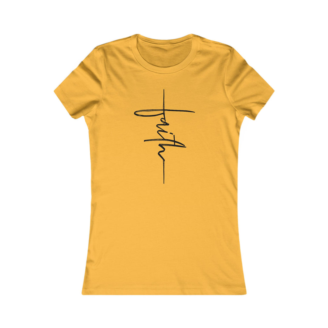 Faith Cross - Women's Favorite Tee