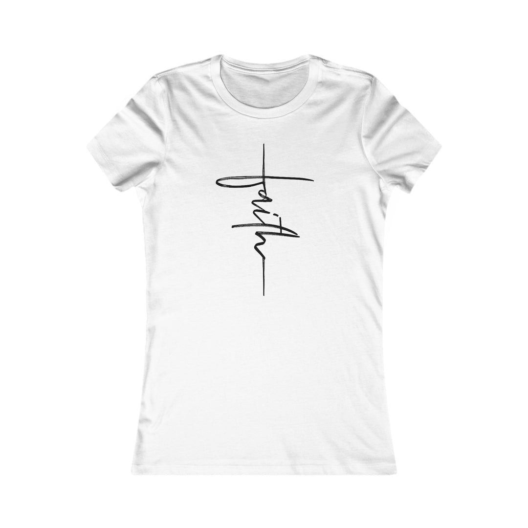 Faith Cross - Women's Favorite Tee