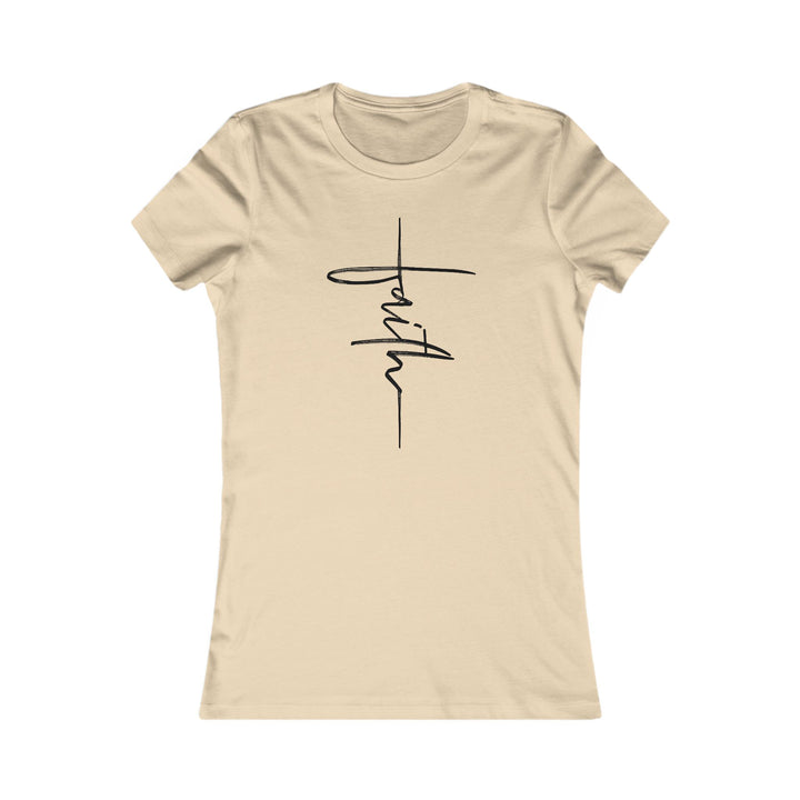 Faith Cross - Women's Favorite Tee