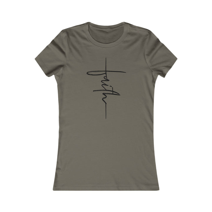 Faith Cross - Women's Favorite Tee