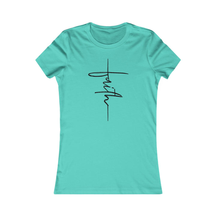 Faith Cross - Women's Favorite Tee