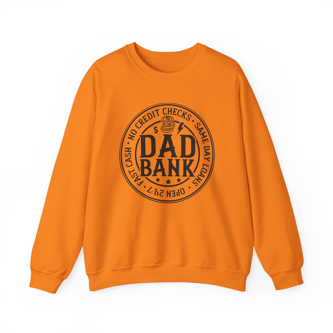 Bank Of Dad - Unisex Heavy Blend™ Crewneck Sweatshirt