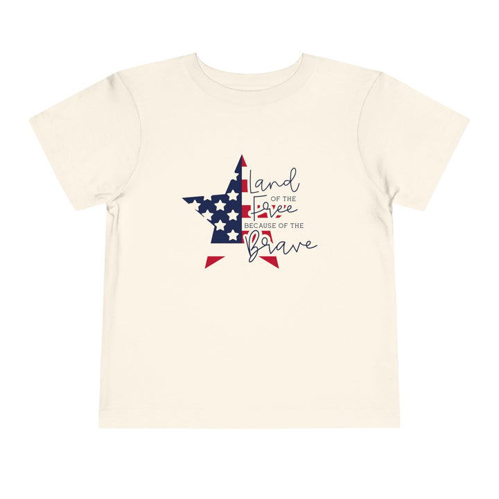 Land Of The Free - Toddler Short Sleeve Tee