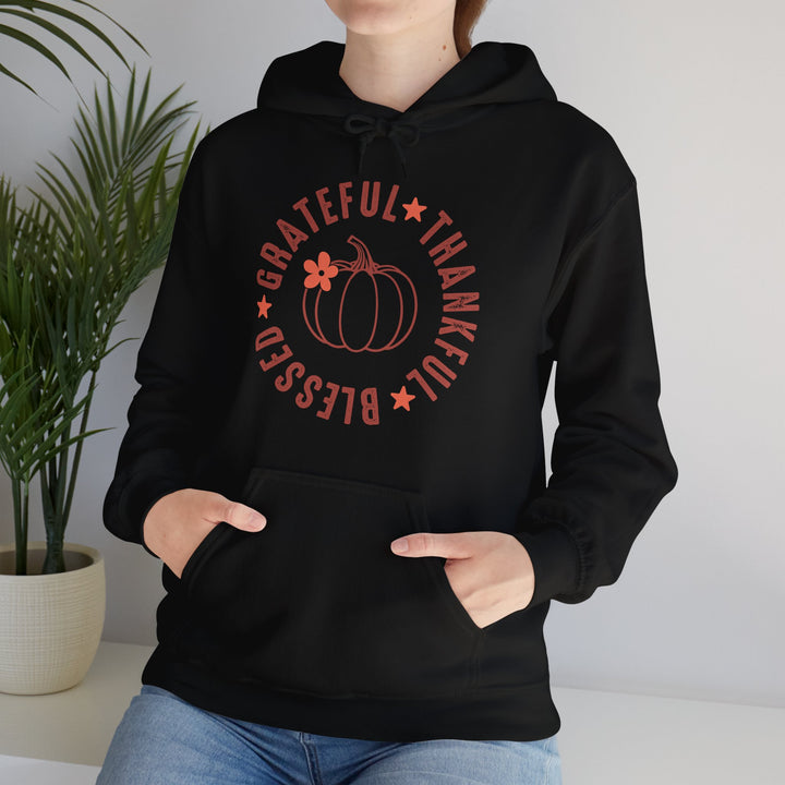 Grateful Thankful Blessed - Unisex Heavy Blend™ Hooded Sweatshirt