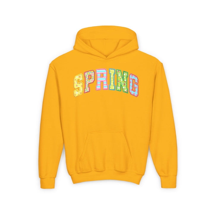 Spring Quilt - Youth Heavy Blend Hooded Sweatshirt