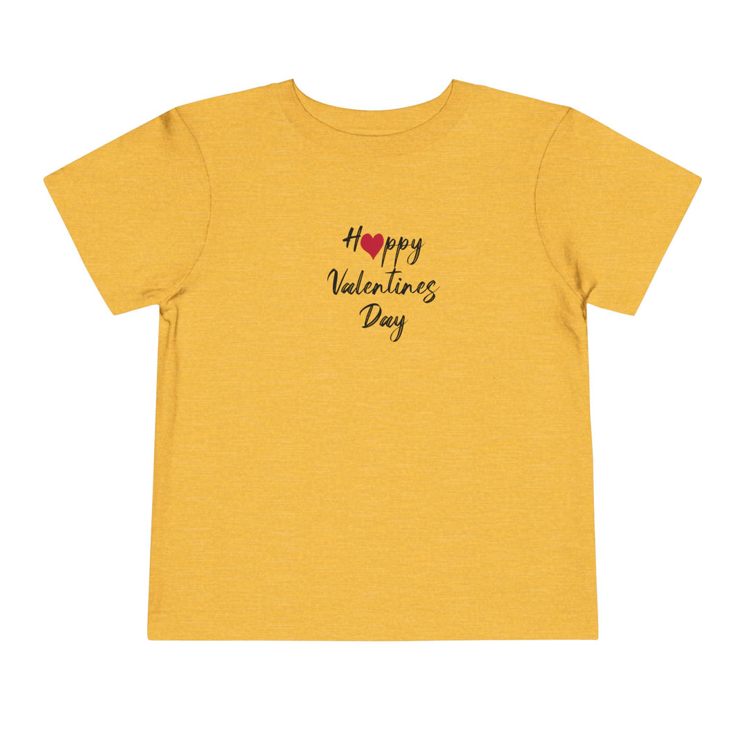Happy Valentines Day - Toddler Short Sleeve Tee