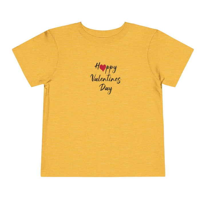 Happy Valentines Day - Toddler Short Sleeve Tee