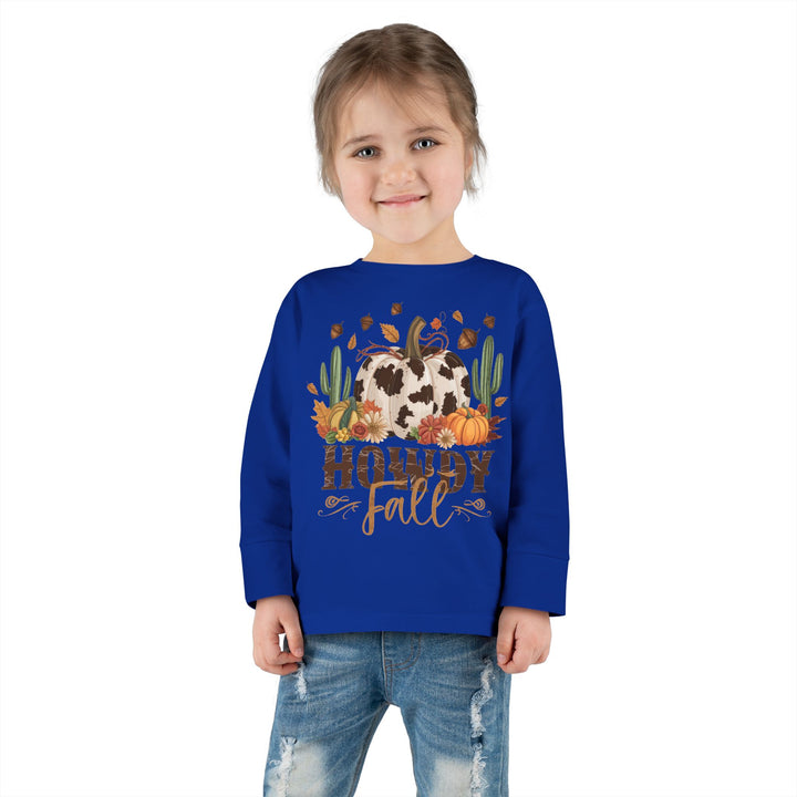 Howdy Fall - Toddler Long Sleeve Tee