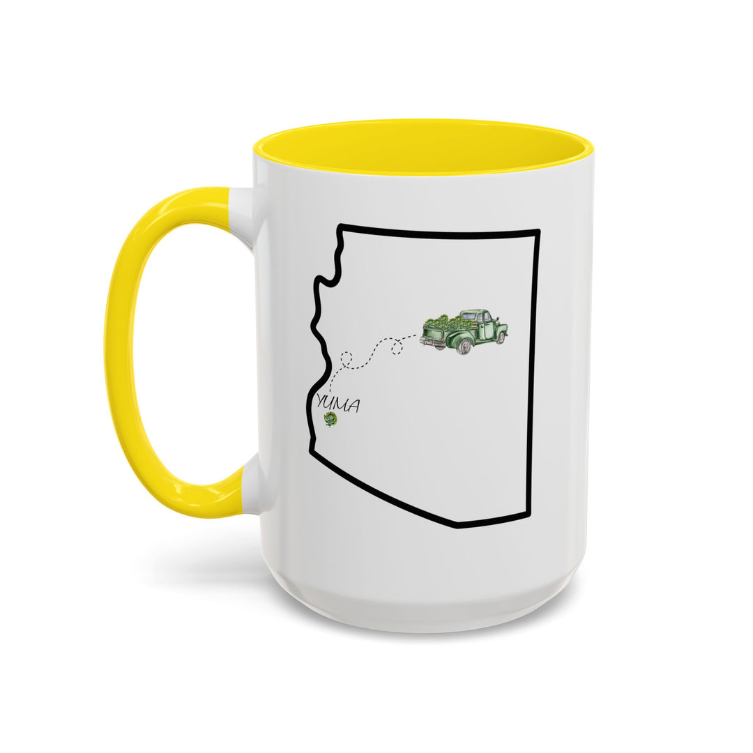 Yuma Lettuce Truck - Accent Coffee Mug (11, 15oz)