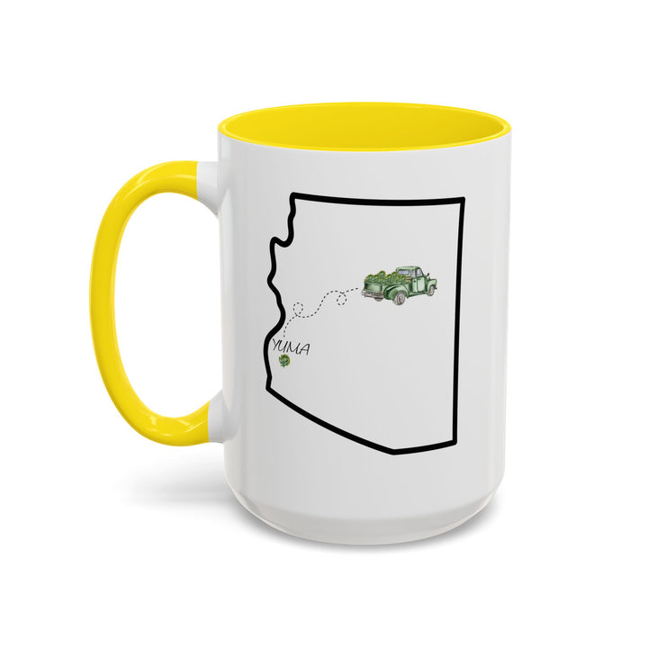 Yuma Lettuce Truck - Accent Coffee Mug (11, 15oz)