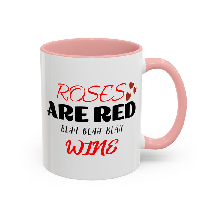 Blah Blah Blah Wine - Accent Coffee Mug (11, 15oz)